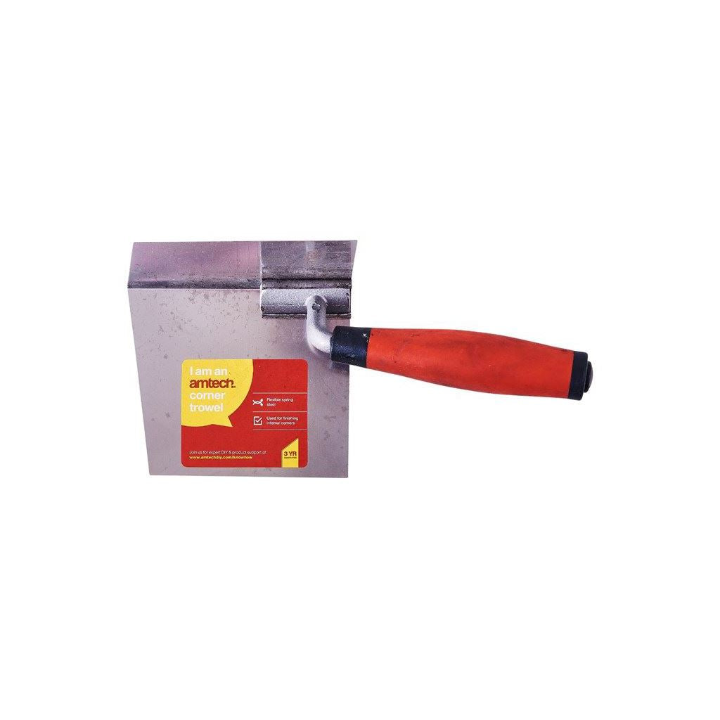 Amtech Corner Trowel - Soft Grip - G1665