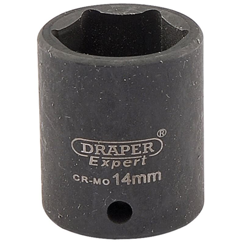 Draper 05059 Expert 14mm 1/4" Square Drive Hi-Torq® 6 Point Impact Socket