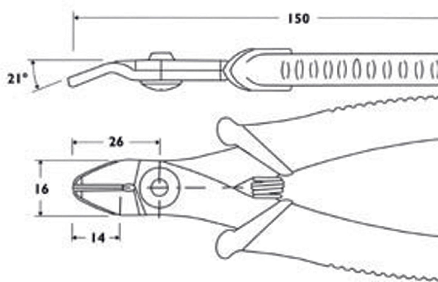 Piergiacomi Side cutter 137mm evolution