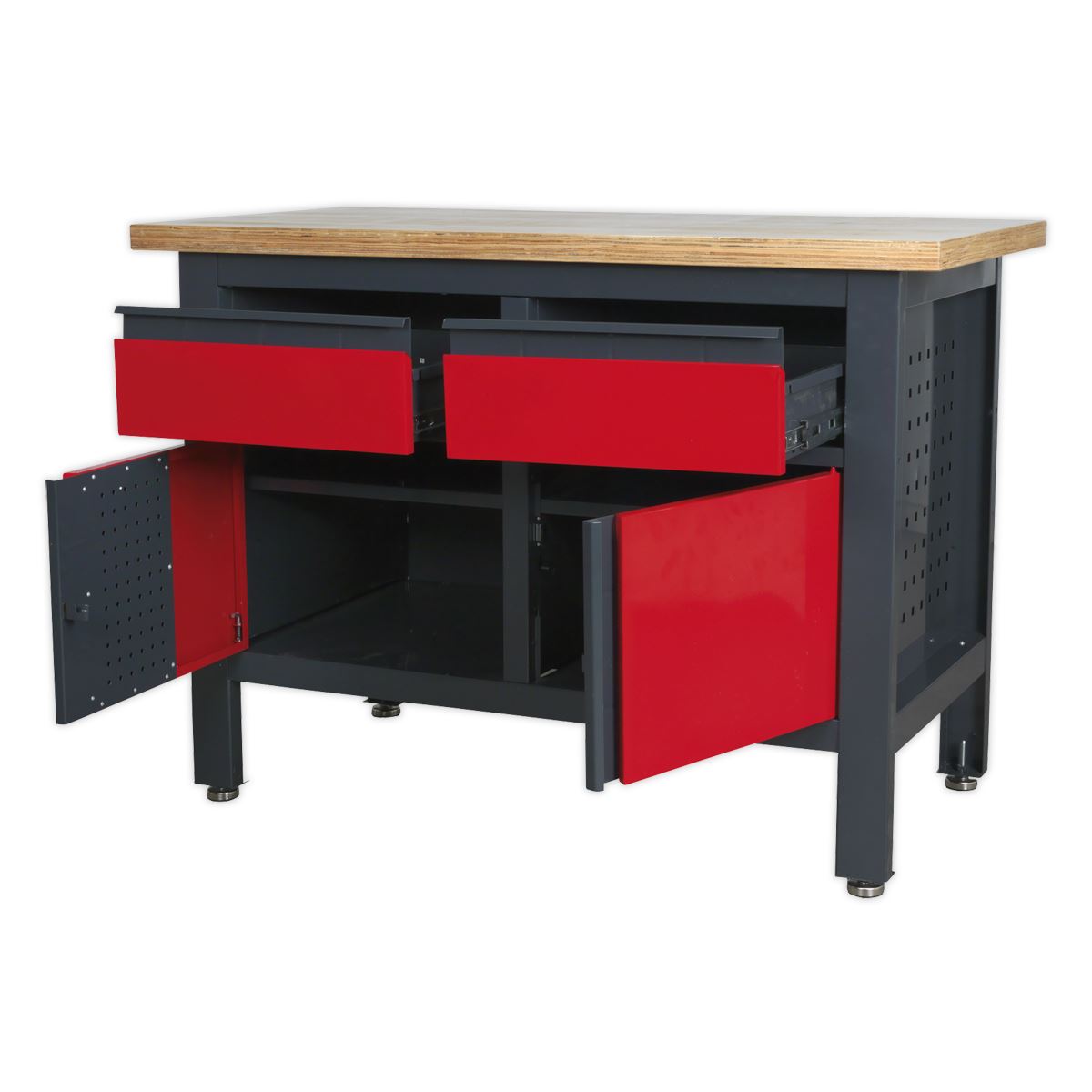 Sealey Workstation with 2 Drawers & 2 Cupboards AP1372A