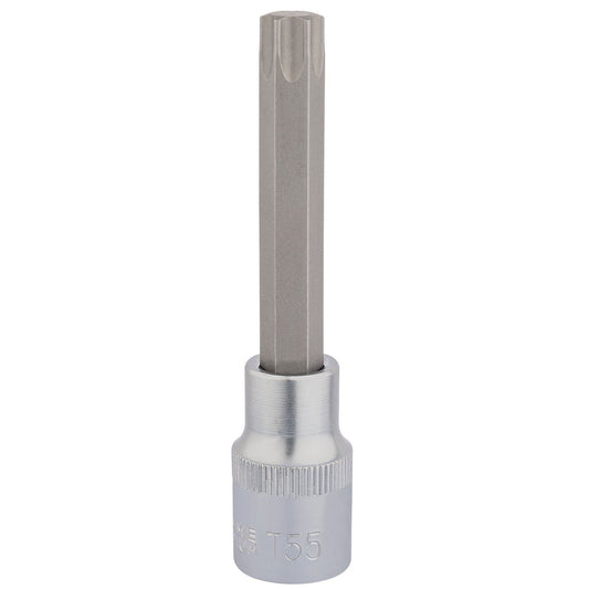 T55 X 100mm 1/2" Square Drive Draper Tx-Star Socket Bit 16320