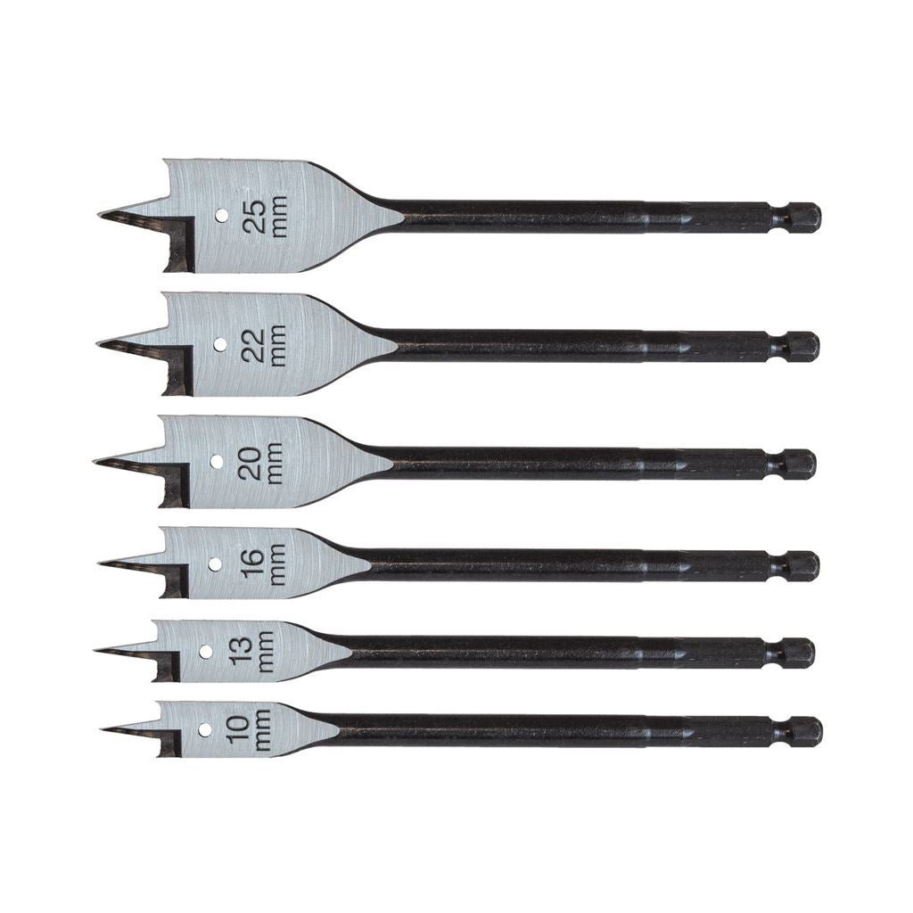 CK Tools Flat Wood Bit Set/6 T2942P