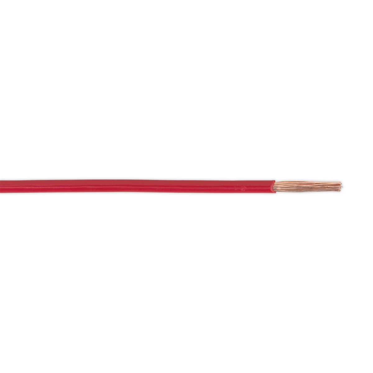 Sealey Automotive Cable Thin Wall Single 2mm 28/0.30mm 50m Red AC2830RE