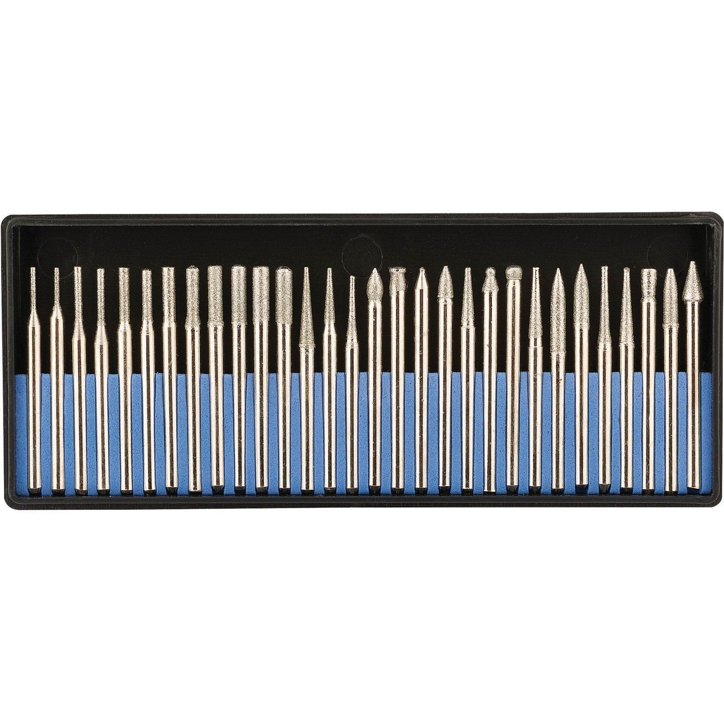 Draper 1x 30 Piece Diamond Burr Set Garage Professional Standard Tool 45001