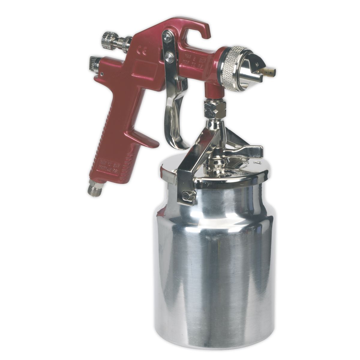 Sealey HVLP Suction Feed Spray Gun 1.7mm Set-Up HVLP740