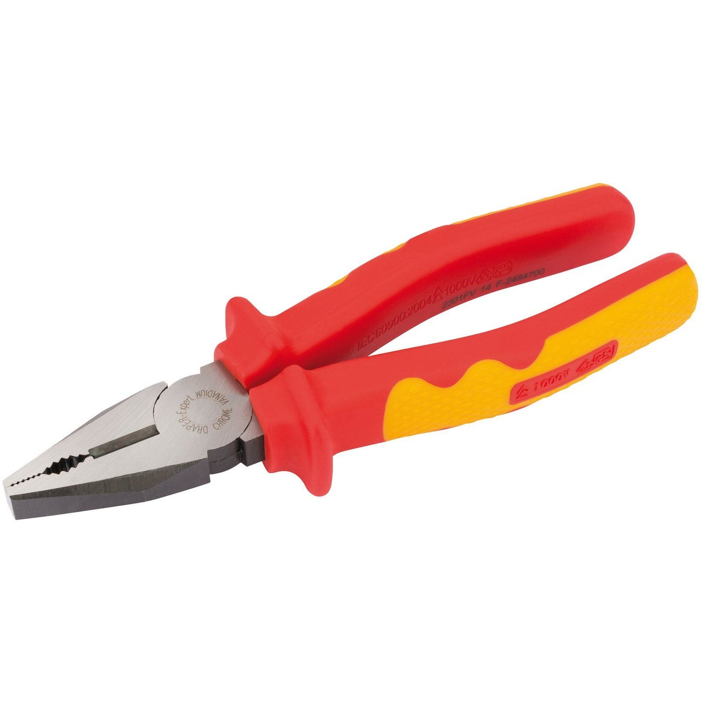 Draper 1x Expert 200mm Vde Combination Pliers Professional Tool 69172