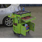 Sealey Tool Trolley with 4 Drawers & 2 Door Cupboard AP980MTHV