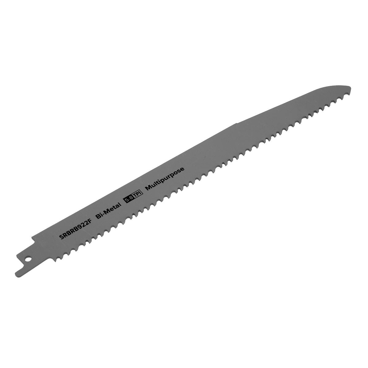 Sealey Reciprocating Saw Blade Multipurpose 230mm 5-8tpi-Pack of 5 SRBRB922F