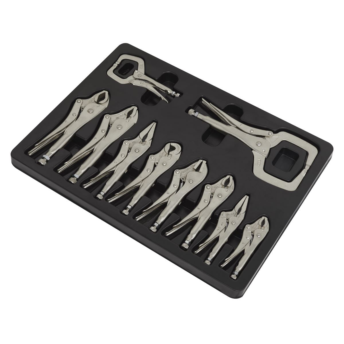 Sealey Locking Pliers Set 10pc AK6800