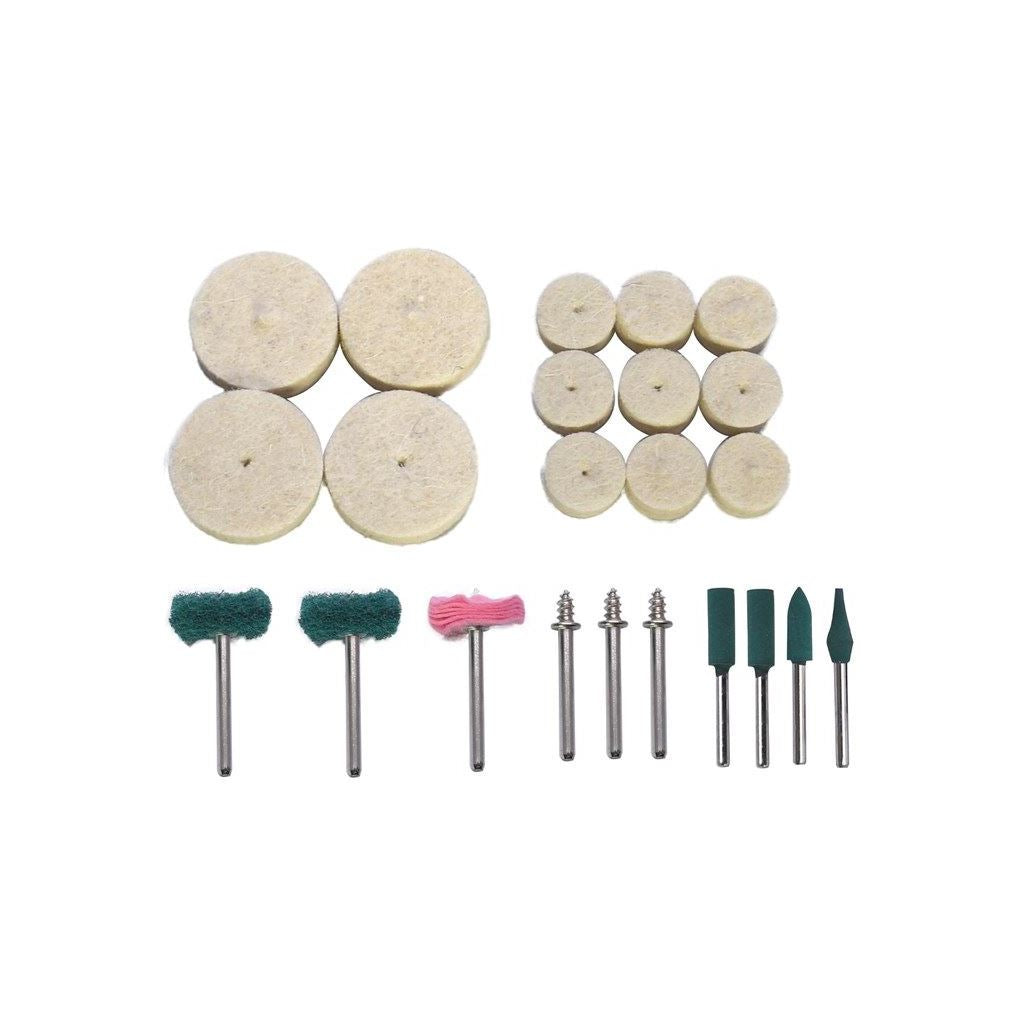 Amtech 23 Piece buffing and polishing accessory kit - E1878