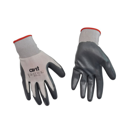 Avit Nitrile Coated Gloves L AV13072