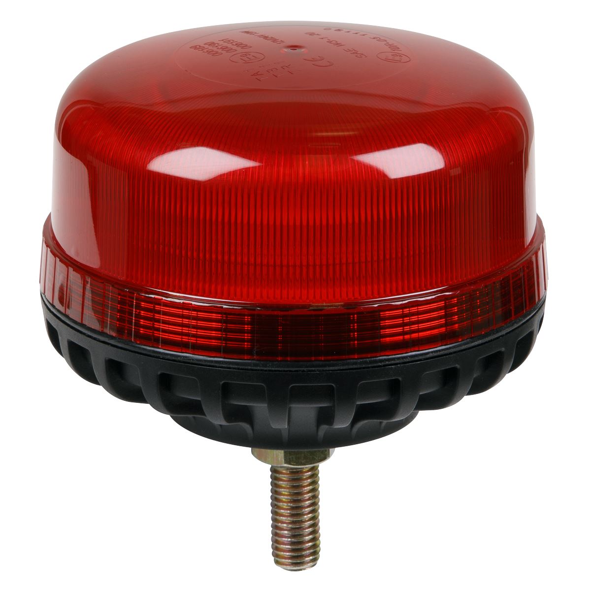 Sealey Warning Beacon SMD LED 12/24V 12mm Bolt Fixing - Red WB951LEDR