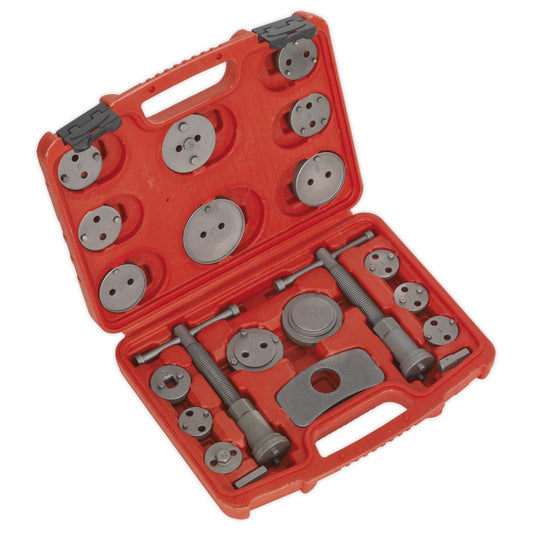 Sealey Brake Piston Wind-Back Tool Kit 21pc VS0282