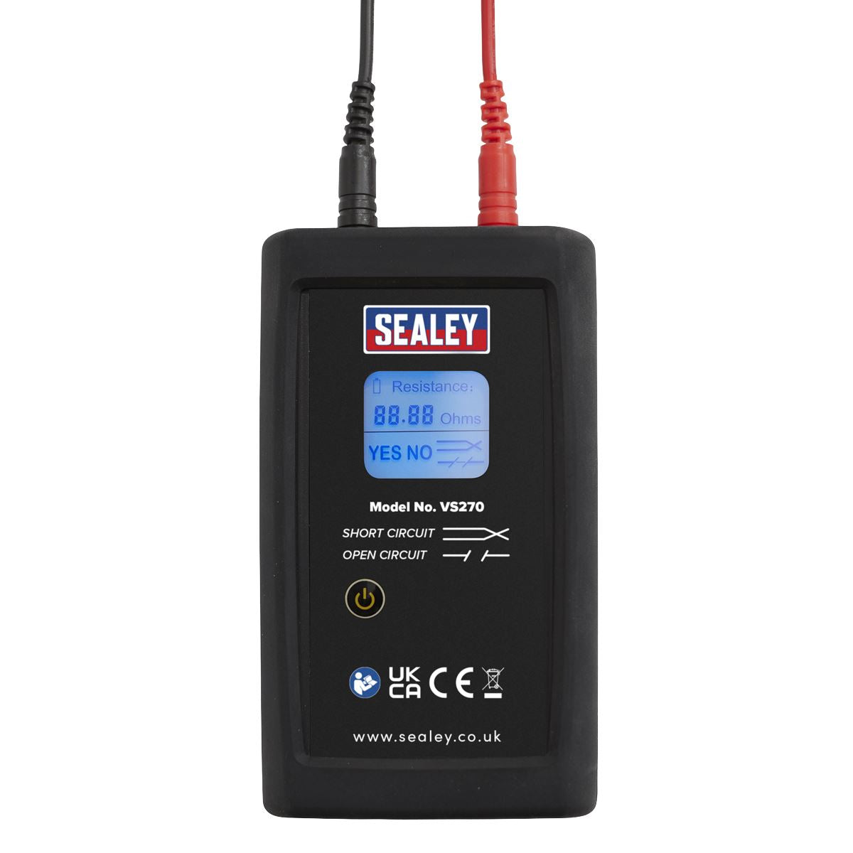 Sealey Multi Voltage Glow Plug Tester VS270