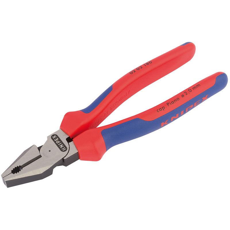 Knipex Knipex 02 02 180 SB 180mm High Leverage Combination Pliers - 49172