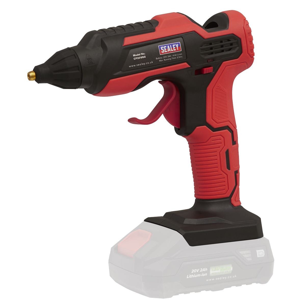 Sealey Cordless Glue Gun Kit 20V 2Ah CP20VGGKIT1