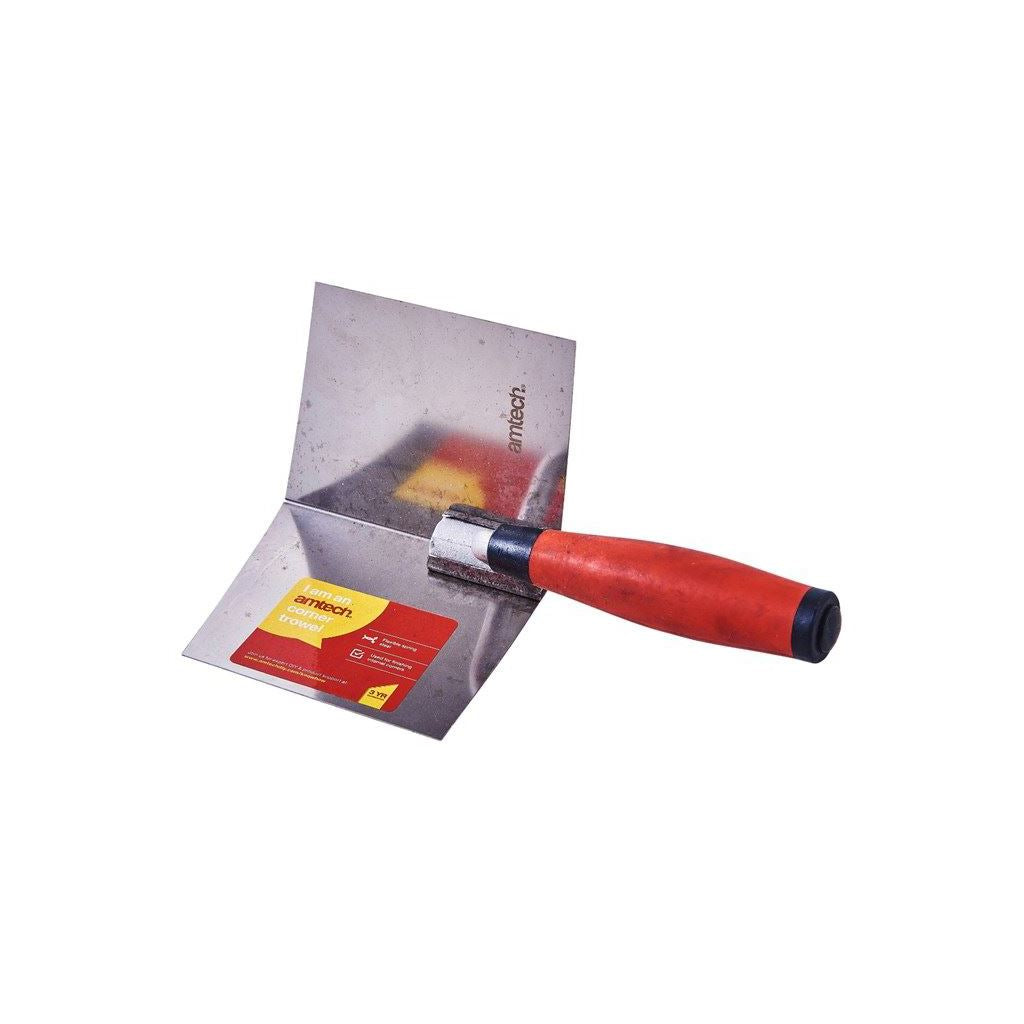 Amtech Corner Trowel - Soft Grip - G1665