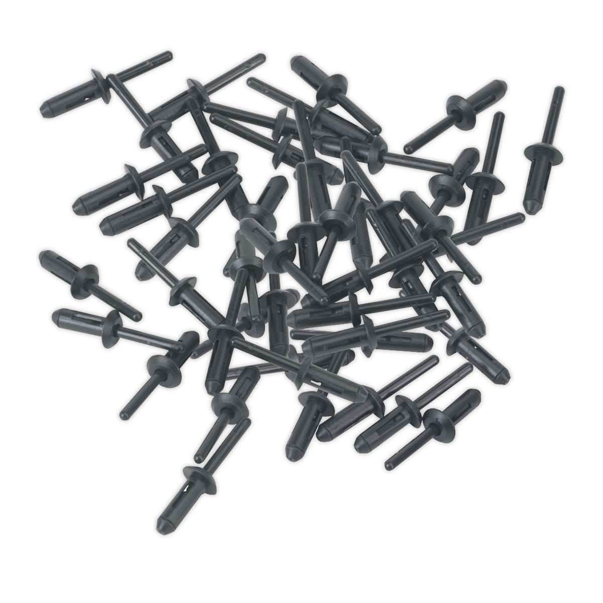 Sealey Plastic Rivet 6.6 x 17.2mm Pack of 50 PR001