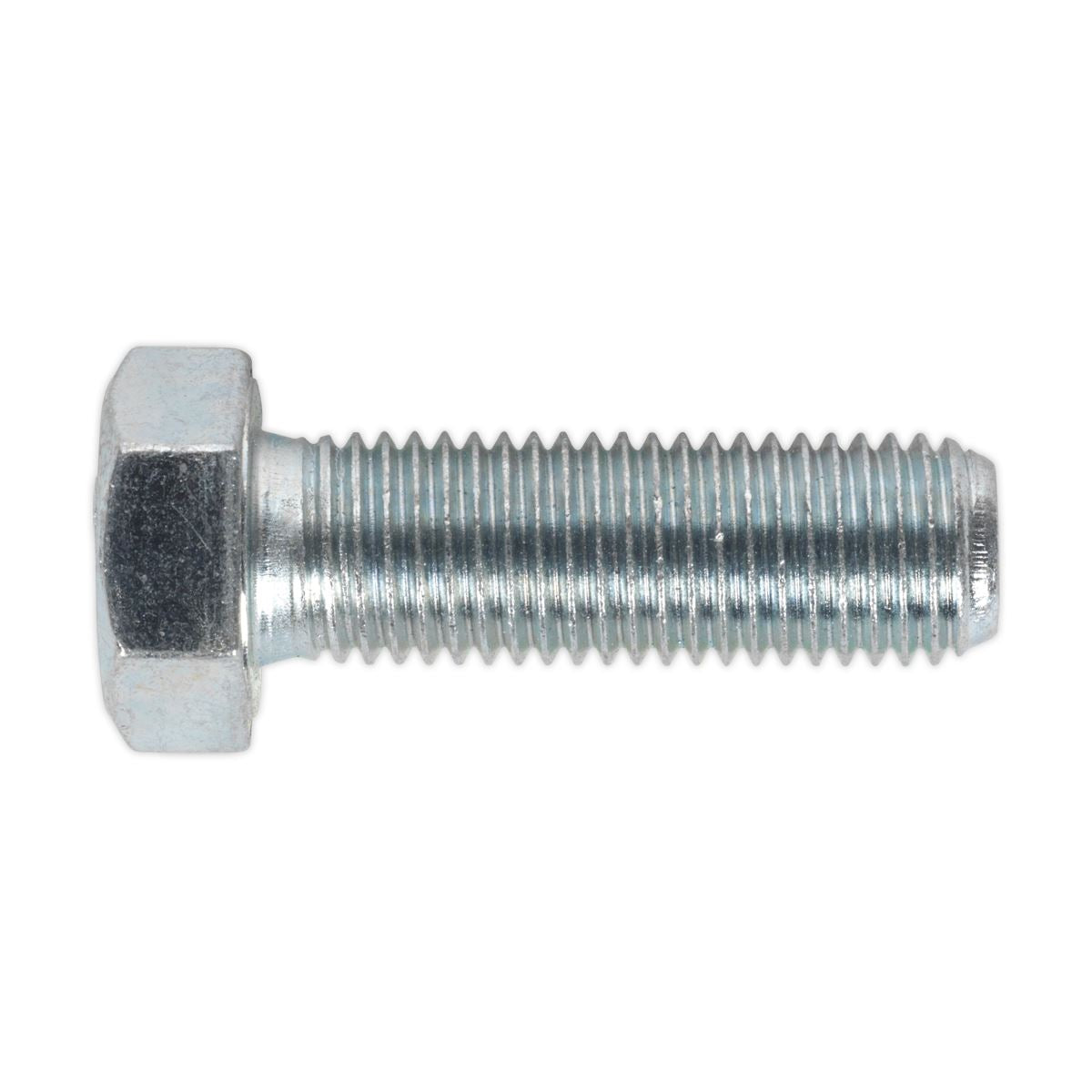 Sealey HT Setscrew M16 x 50mm 8.8 Zinc Pack of 10 SS1650