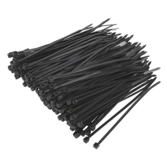 Sealey Cable Tie 100 x 2.5mm Black Pack of 200 CT10025P200