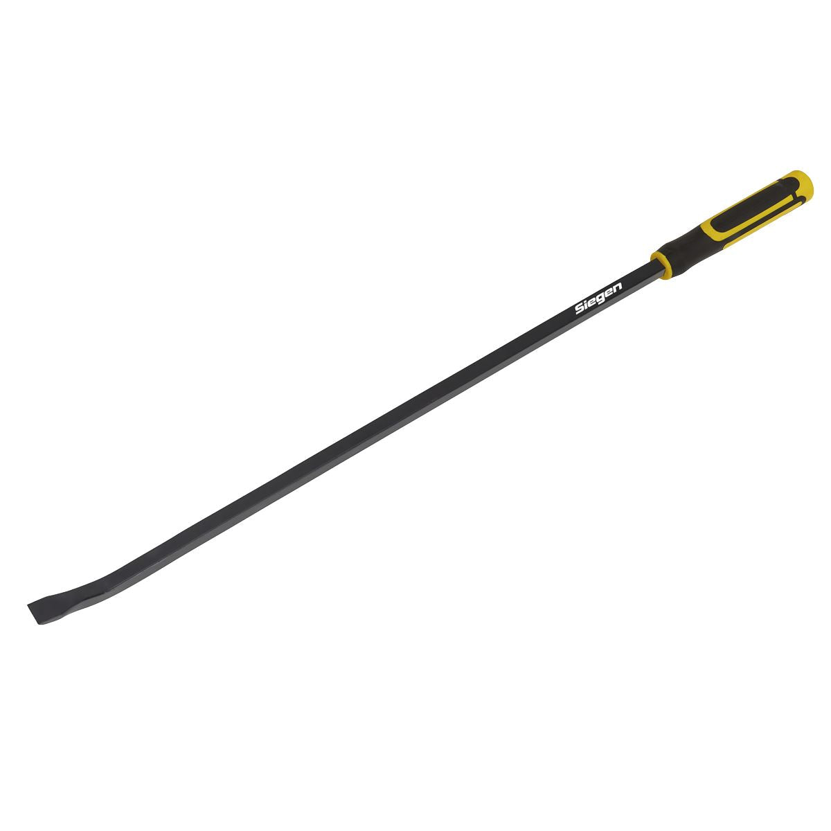 Sealey Pry Bar 900mm 25 Heavy-Duty with Hammer Cap S01154