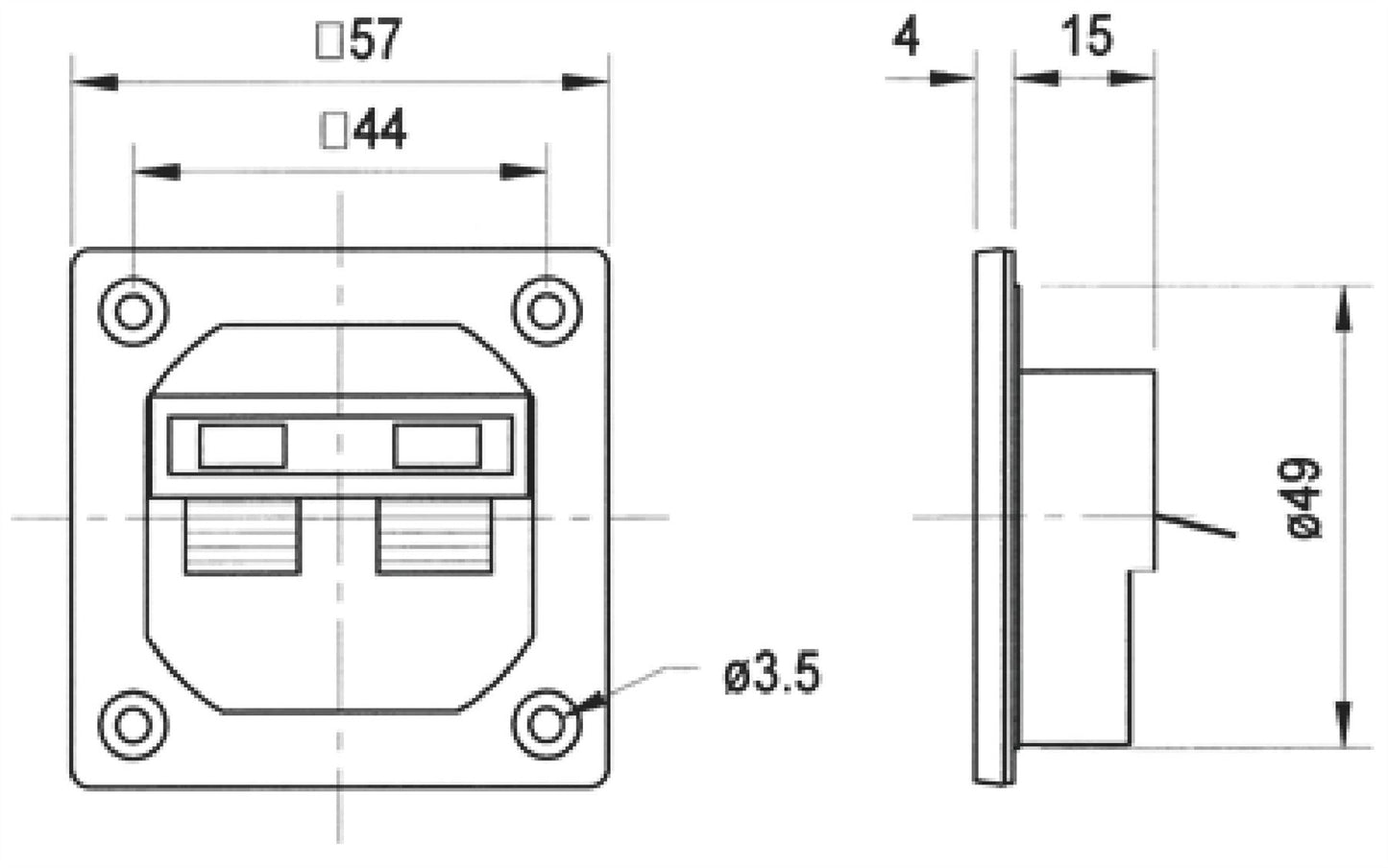 Visaton Speaker Terminal (5192)