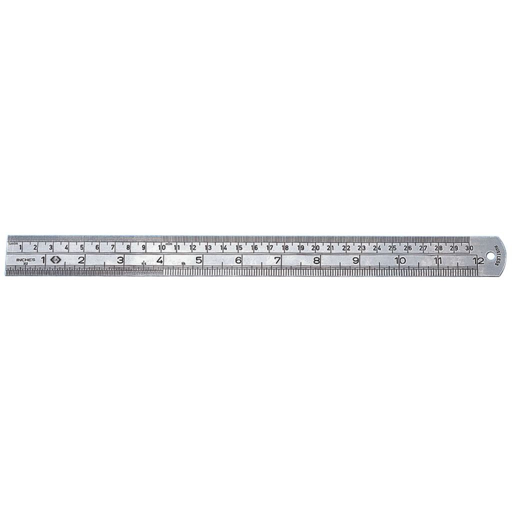 CK Tools Steel Rule 300mm/12" T3530 12