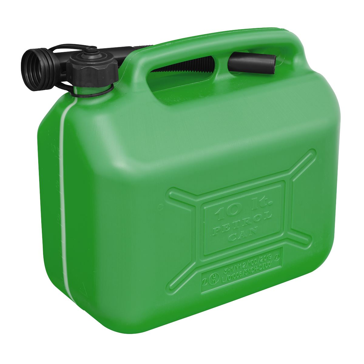 Sealey Fuel Can 10L - Green JC10PG