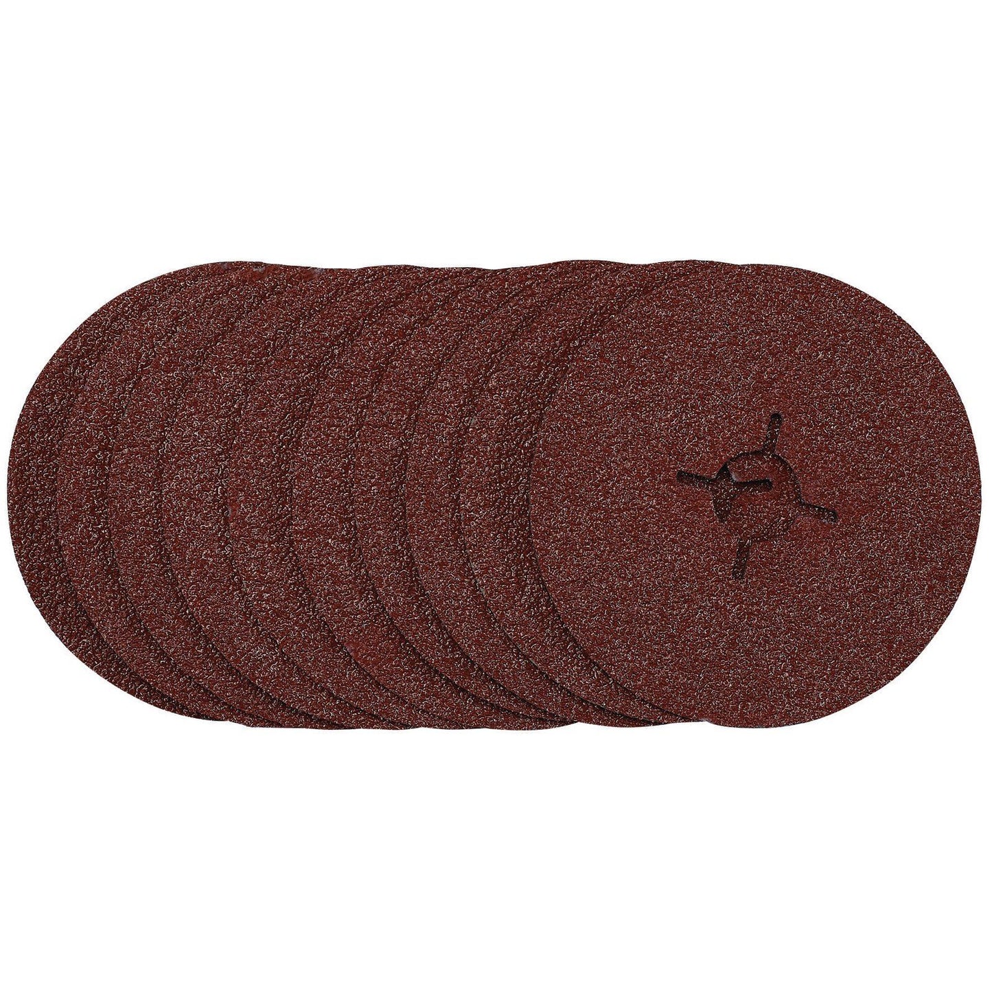 Draper Fibre Sanding Discs, 115mm, 36 Grit, (Pack of 10) SDFD115 (68377)