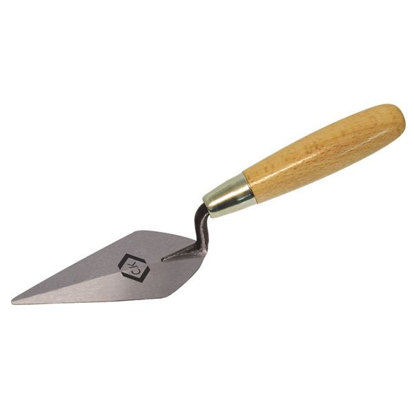 CK Tools Pointing Trowel Carbon Steel Wood Grip 100mm T5060 4