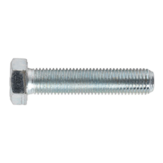 Sealey HT Setscrew M16 x 75mm 8.8 Zinc Pack of 10 SS1675