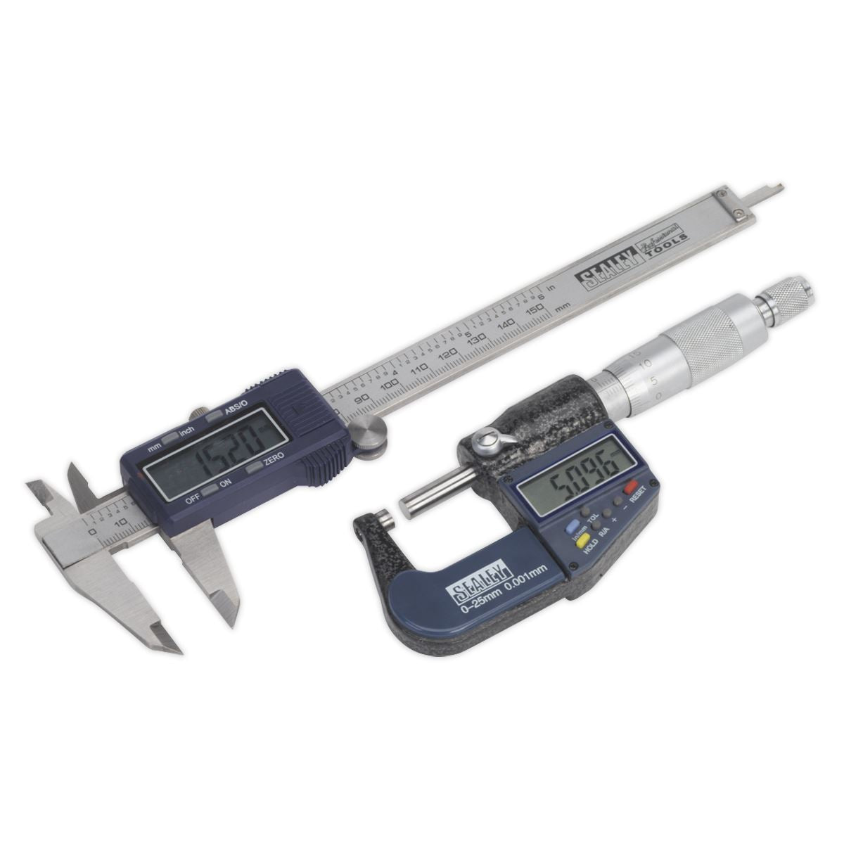 Sealey Digital Measuring Set 2pc AK9637D