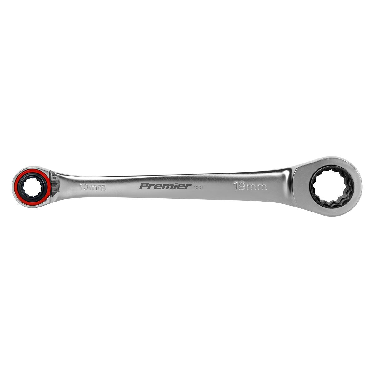 Sealey Ratchet Ring Spanner 4-in-1 Reversible Platinum Series AK63948