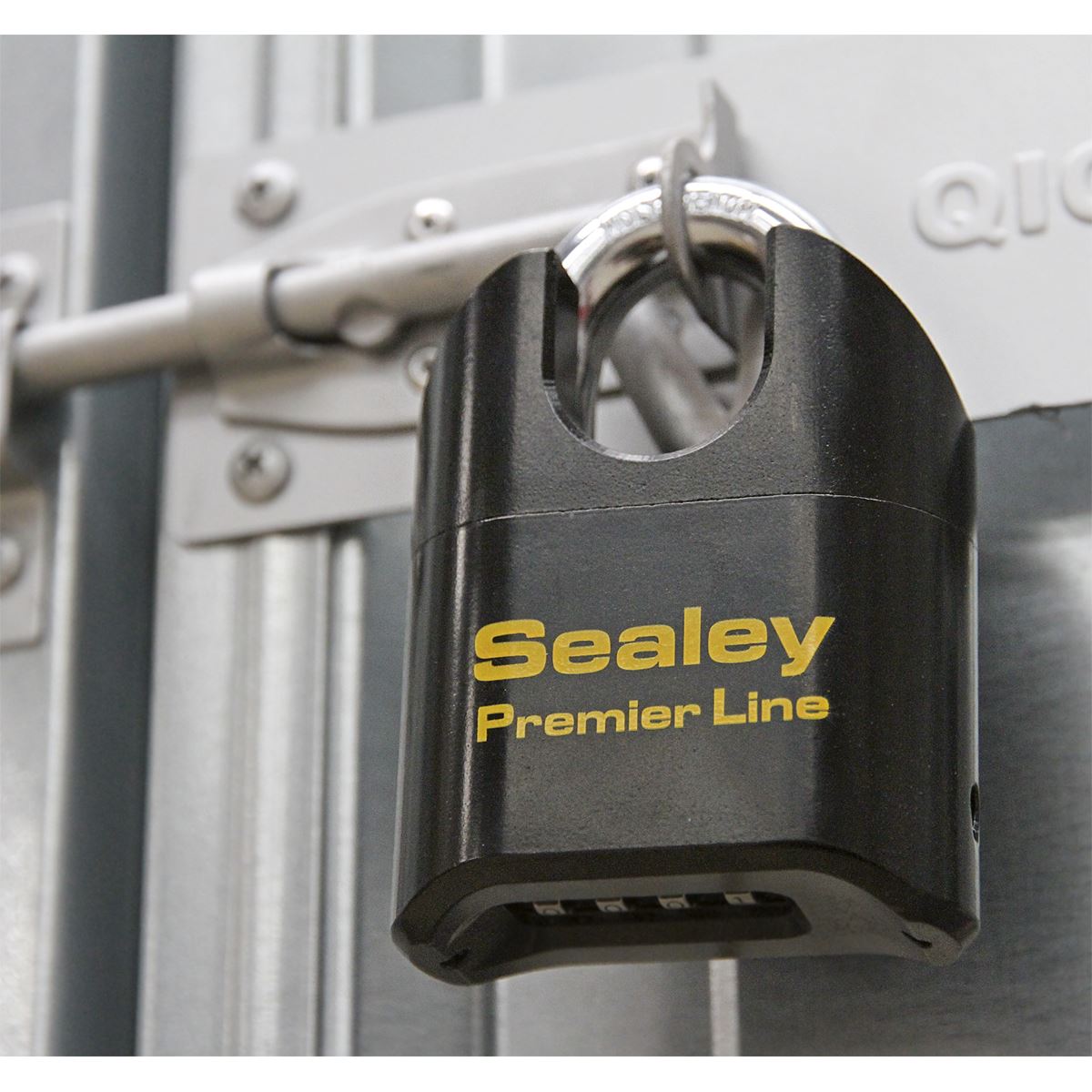 Sealey Steel Body Combination Padlock Shrouded Shackle 62mm PL603S