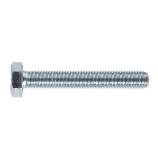 Sealey HT Setscrew M10 x 70mm 8.8 Zinc Pack of 25 SS1070