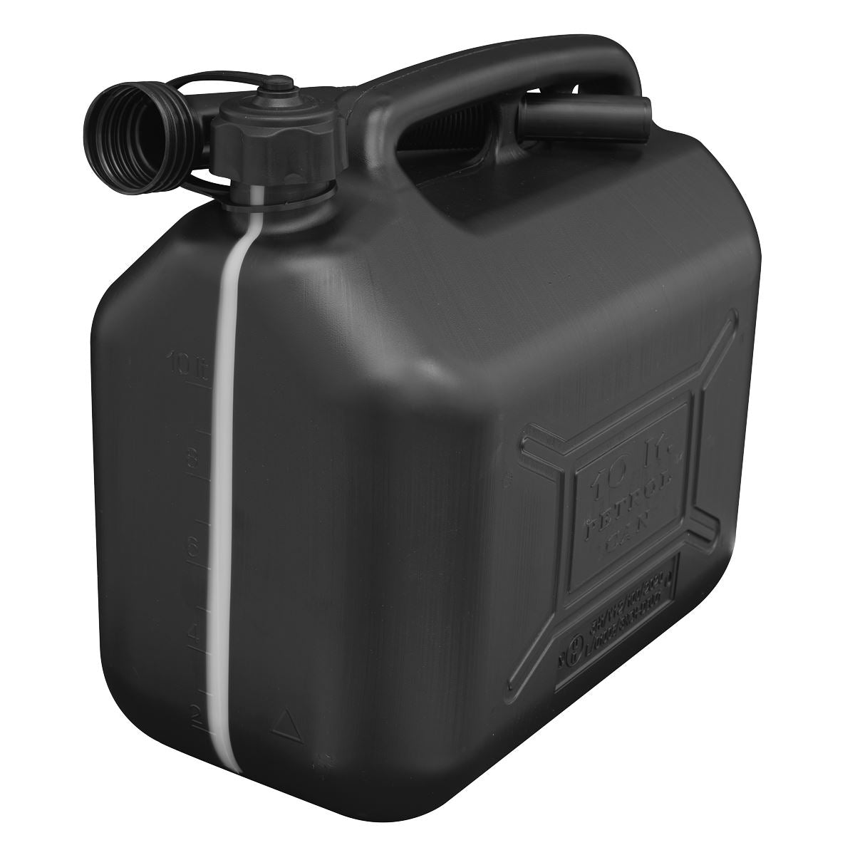 Sealey Fuel Can 10L - Black JC10PB