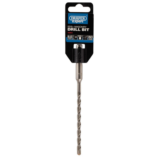 Draper SDS+ Masonry Drill Bit, 6.0 x 160mm DSDS/PB - 40831