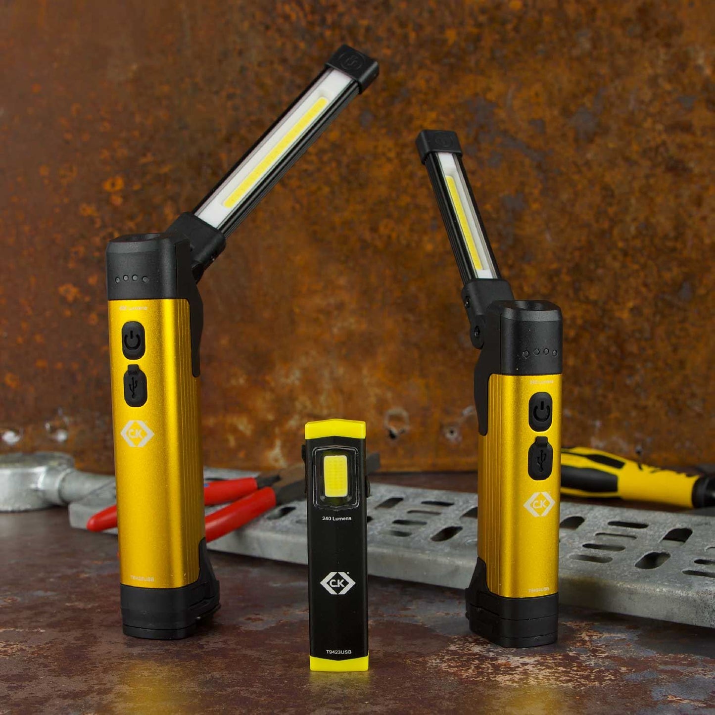 CK Tools COB Mini Inspection Light 240 - Rechargeable T9423USB