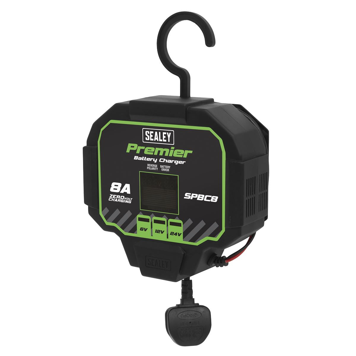 Sealey Battery Charger 8A Fully Automatic SPBC8