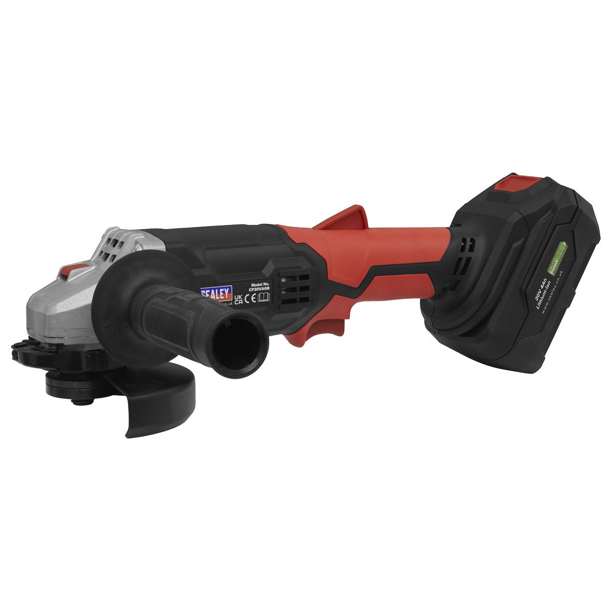 Sealey Cordless Angle Grinder 115mm 20V - Body Only CP20VAGB