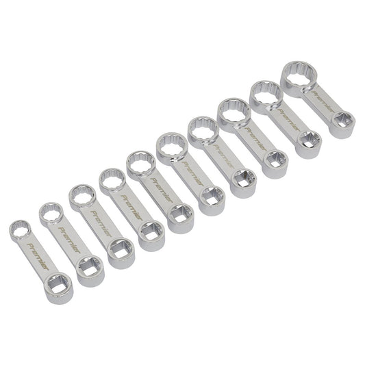 Sealey Torque Adaptor Spanner Set 10pc 3/8"Sq Drive - Metric AK59895