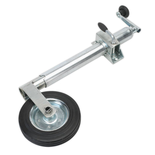 Sealey Jockey Wheel & Clamp 50mm - 200mm Solid Wheel TB37