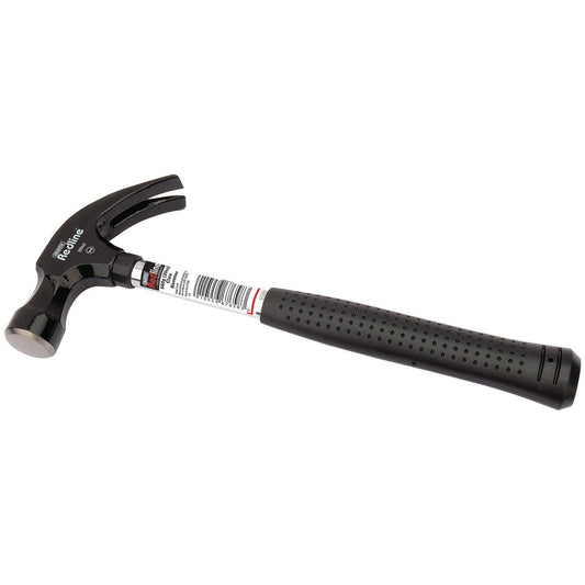 20oz Claw Hammer Steel Tubular Shaft DIY Hand Tools Draper Redline 67658