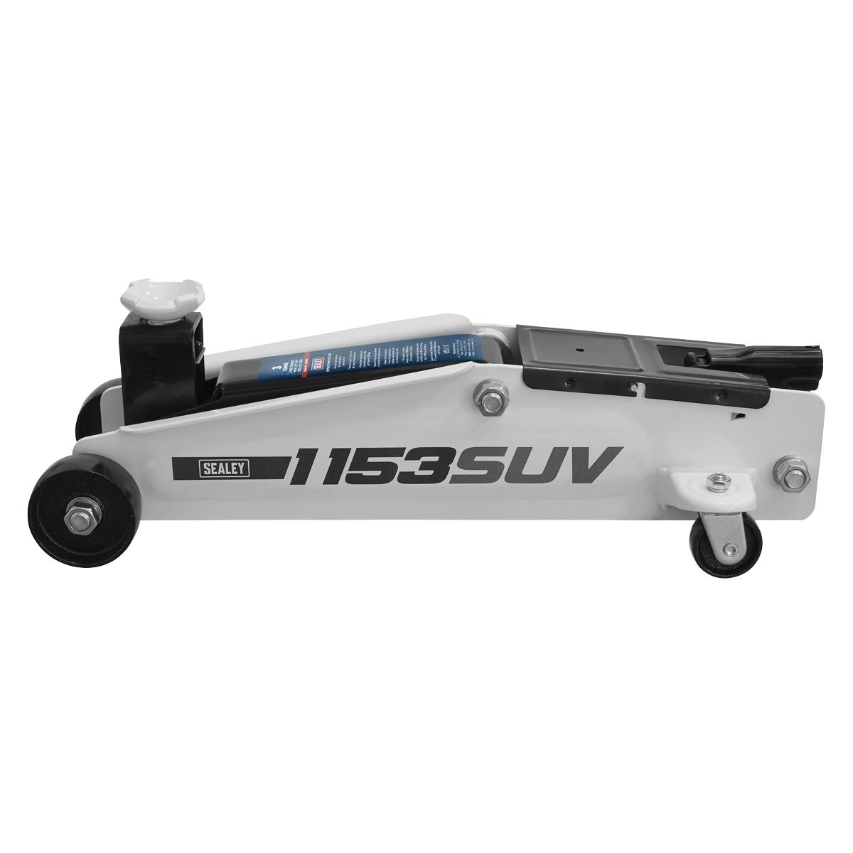 Sealey Long Chassis High Lift SUV Trolley Jack 3 tonne 1153SUV