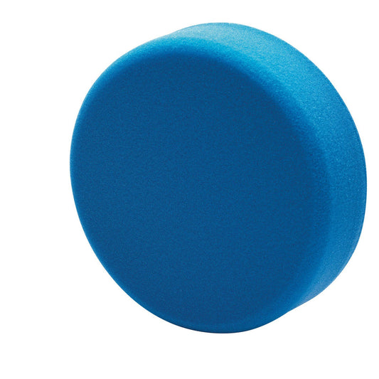 Draper 180mm Polishing Sponge Medium Hook and Loop Blue 18cm 7 Inch 01788