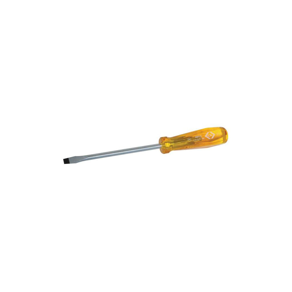 CK Tools HDClassic Flared Tip Screwdriver Slotted 5x75mm T4810 03