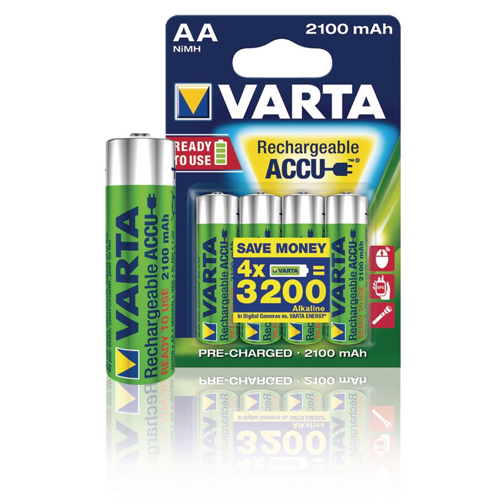 Varta Ready 2 Use 4x AA Rechargeable batteries (VARTA-56706B)