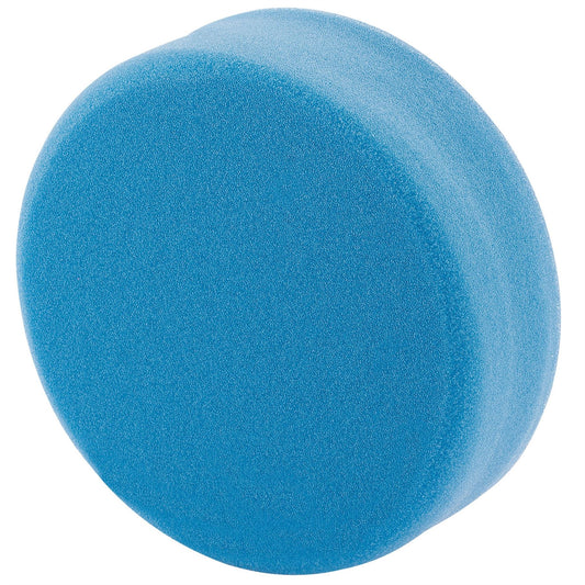 Draper 150mm Polishing Sponge Medium Hook and Loop Blue 15cm 6 Inch 01794