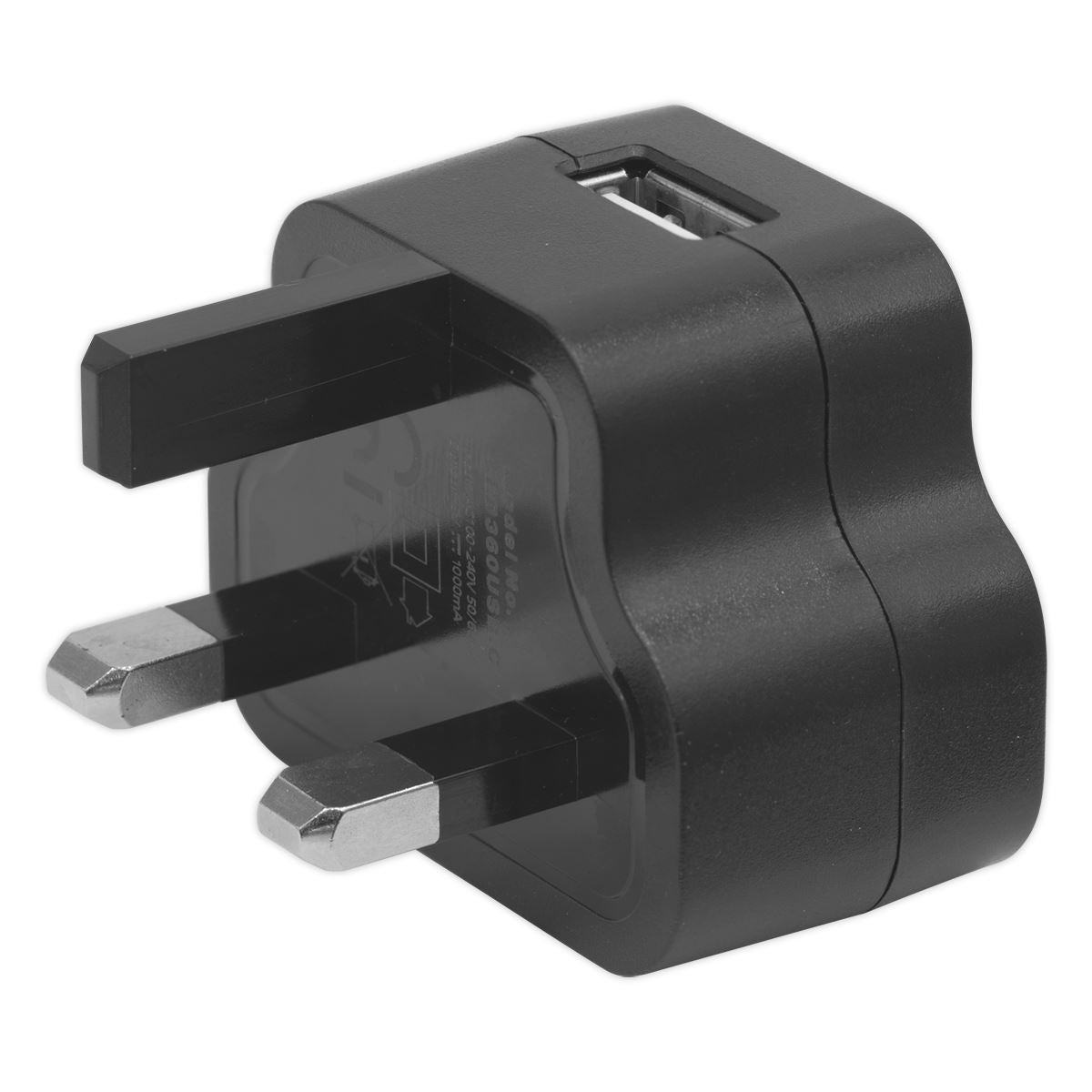 Sealey USB Mains Charger 5V-1A LED360USB.C