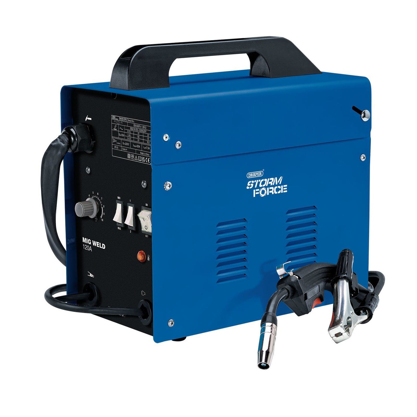 Draper Draper Storm Force Gasless 120A MIG Welder MW120A/SF (70051)